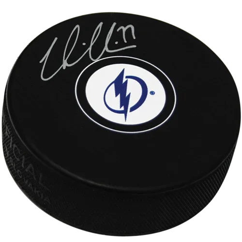 Victor Hedman Autographed Tampa Bay Lightning Hockey Puck - JSA