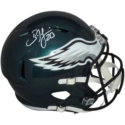 Brian Dawkins Autographed Philadelphia Eagles Deluxe Full-Size Replica Helmet - JSA