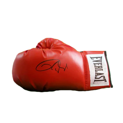 Roy Jones Jr. Autographed Everlast (Red) Boxing Glove - JSA
