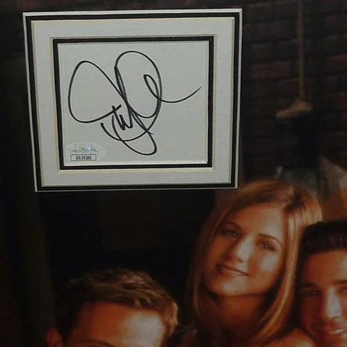 Friends Full-Size TV Poster Deluxe Framed with All Cast Autographs - JSA