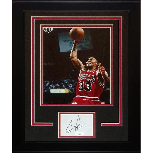 Scottie Pippen Autographed Chicago Bulls Signature Series Frame - JSA