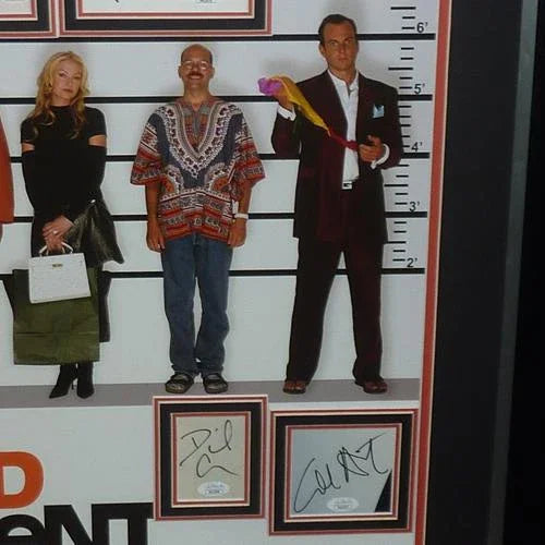 Arrested Development Full-Size TV Poster Deluxe Framed with all 9 Cast Autographs - JSA