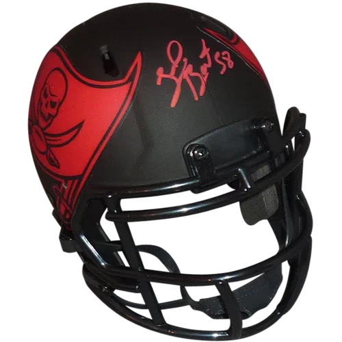 Shaquil Barrett Autographed Tampa Bay Buccaneers (ECLIPSE Alternate) Mini Helmet - JSA