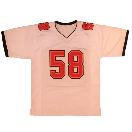 Shaquil Barrett Autographed Tampa Bay (White #58) Custom Jersey - JSA