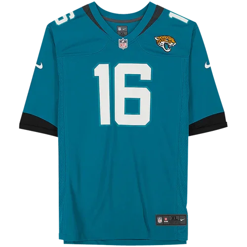 Trevor Lawrence Autographed Jacksonville Jaguars (Teal #16) Nike Jersey - Fanatics