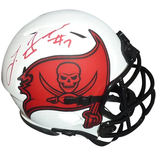 Leonard Fournette Autographed Tampa Bay Buccaneers (LUNAR ECLIPSE Alternate) Mini Helmet - Fanatics