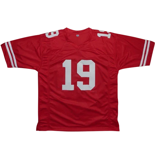 Deebo Samuel Autographed San Francisco (Red #19) Custom Jersey - JSA