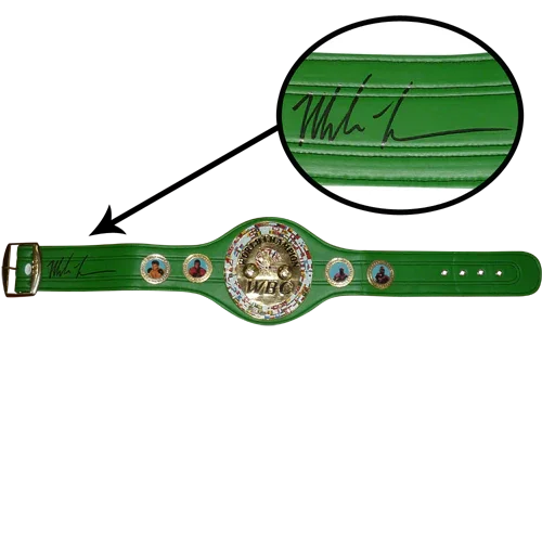 Mike Tyson Autographed WBC Boxing Championship Belt - JSA