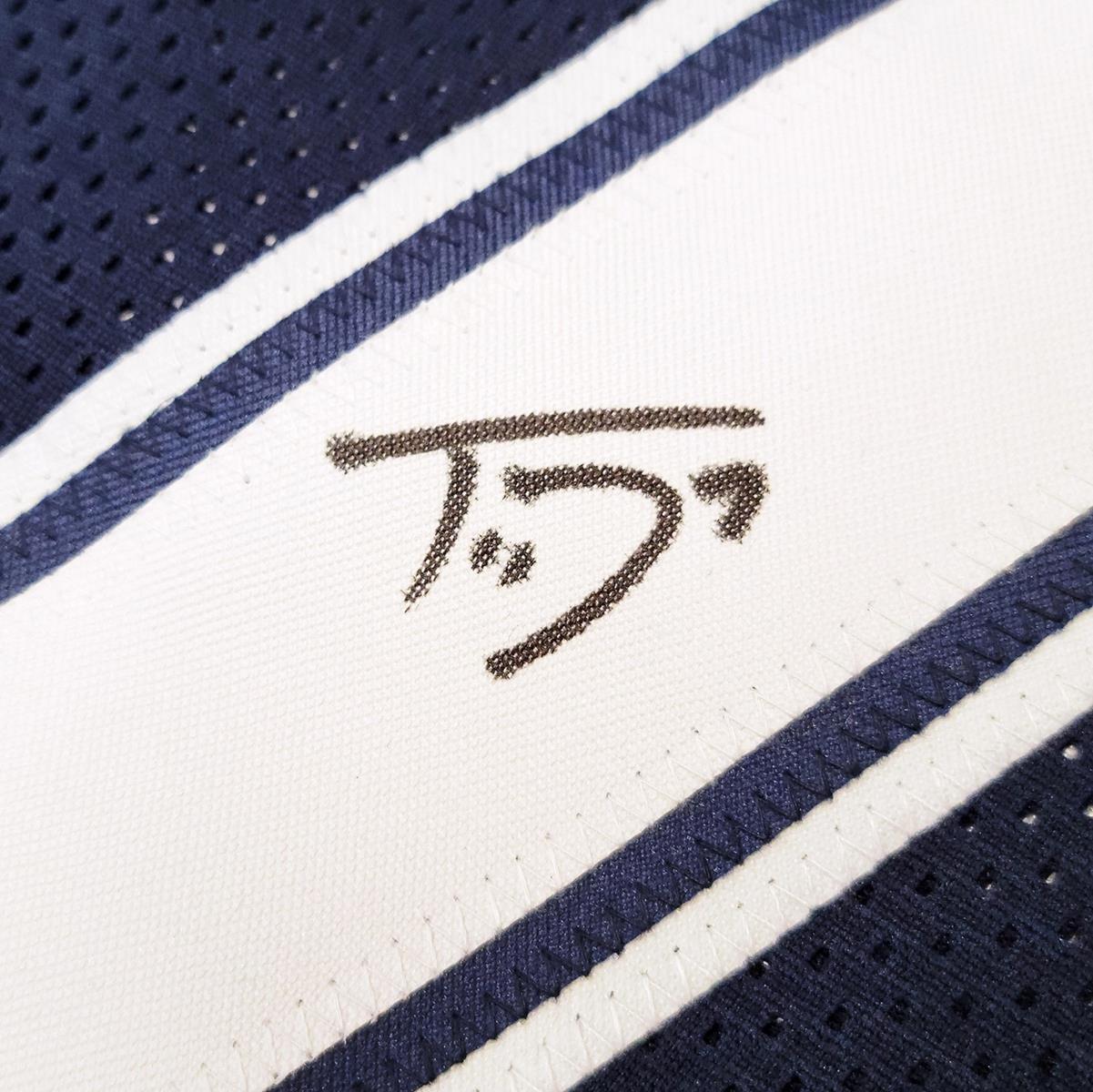 Trevon Diggs Autographed Dallas (Navy Blue #7) Custom Jersey - BAS