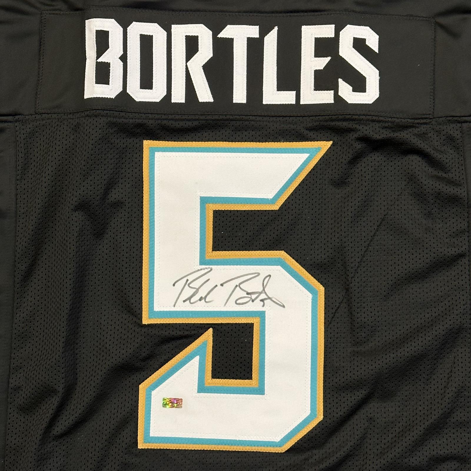 Blake Bortles Autographed Jacksonville (Teal #5) Custom Jersey