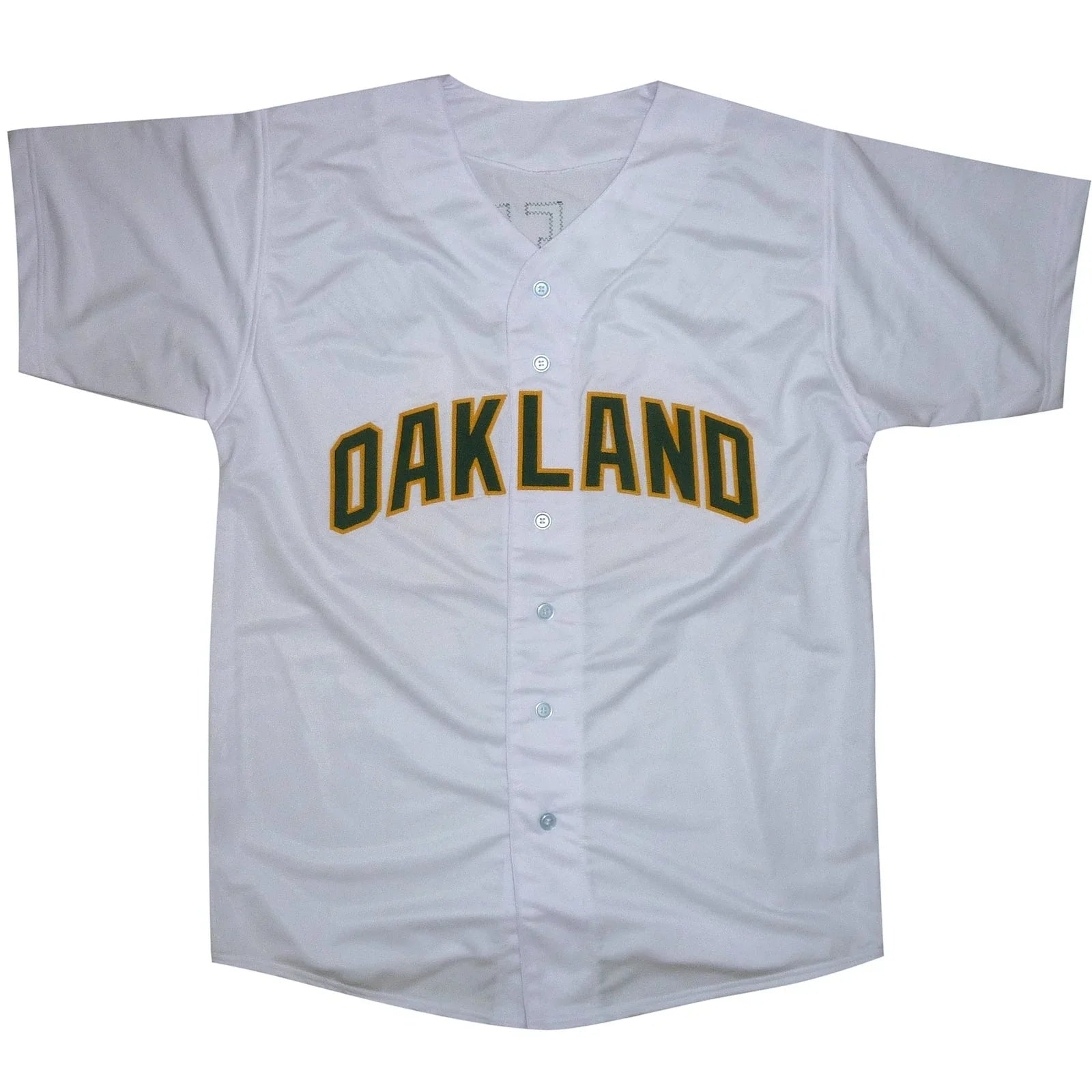 Rickey Henderson Autographed Oakland (White #24) Custom Jersey - Beckett