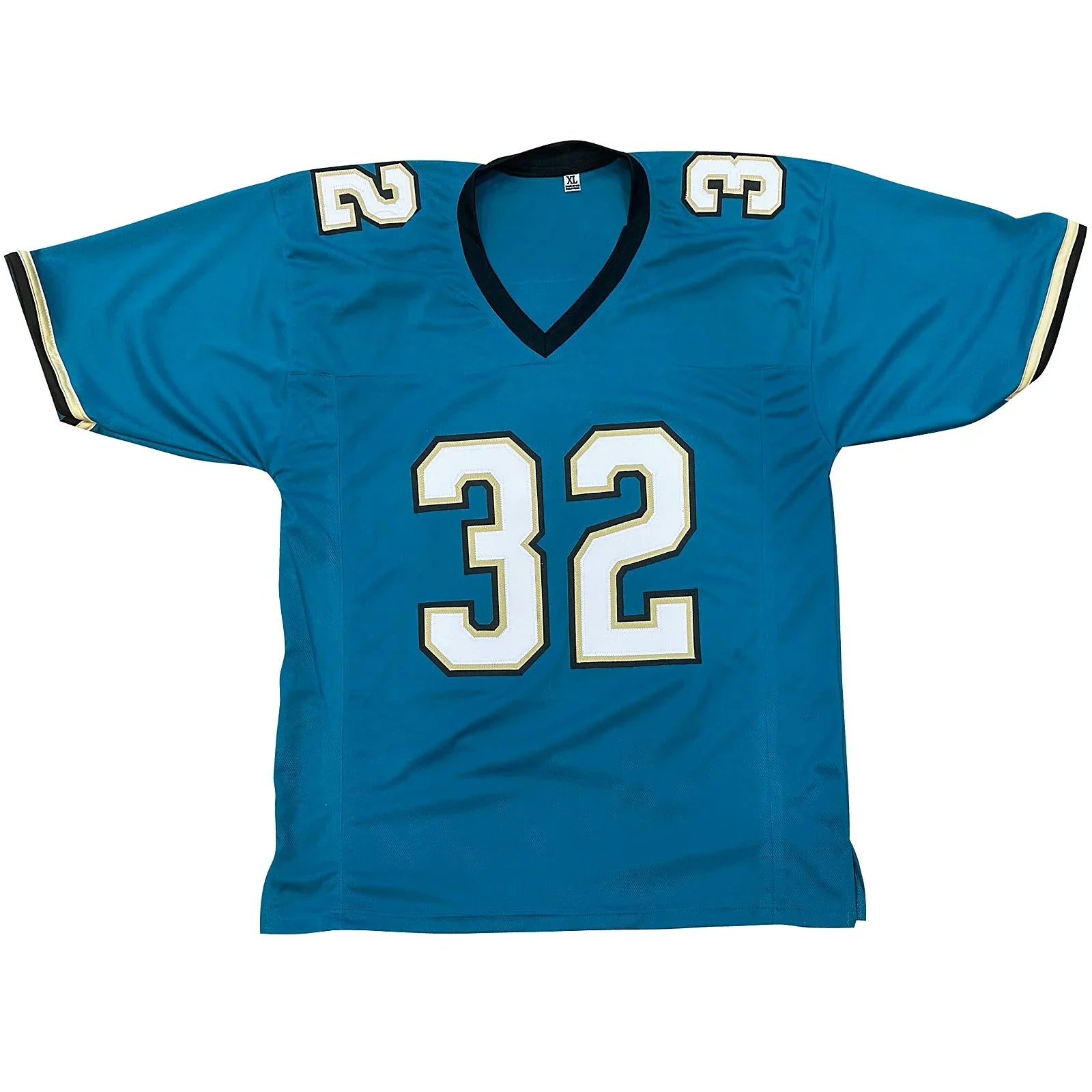 Maurice Jones-Drew Autographed Jacksonville (Teal #32) Custom Jersey - Beckett