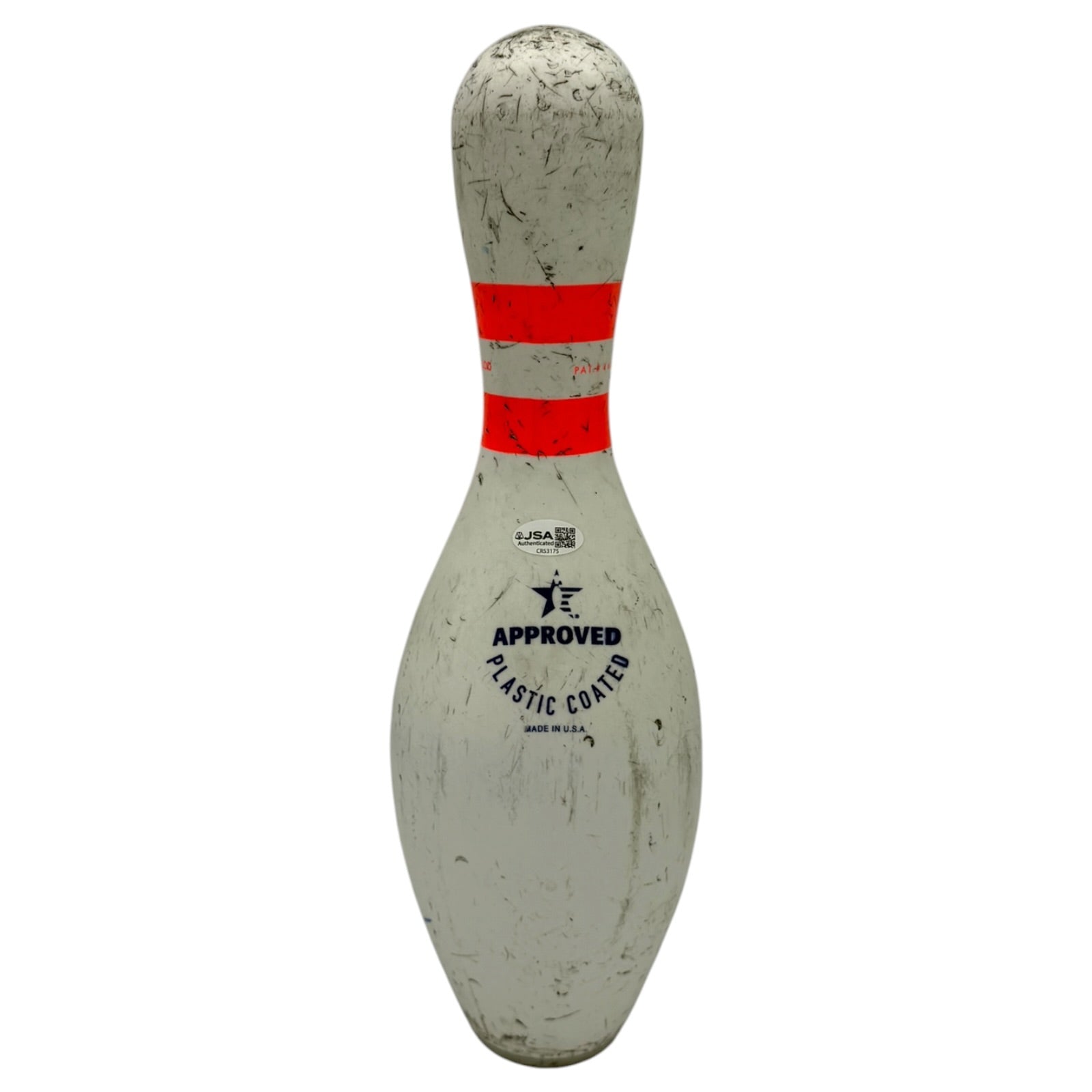 Pete Weber Autographed Bowling Pin with Long Inscription - JSA