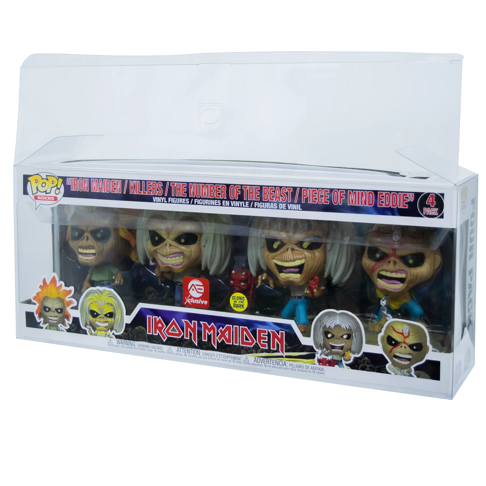 4-Pack Iron Maiden 2020 PopShield Protectors