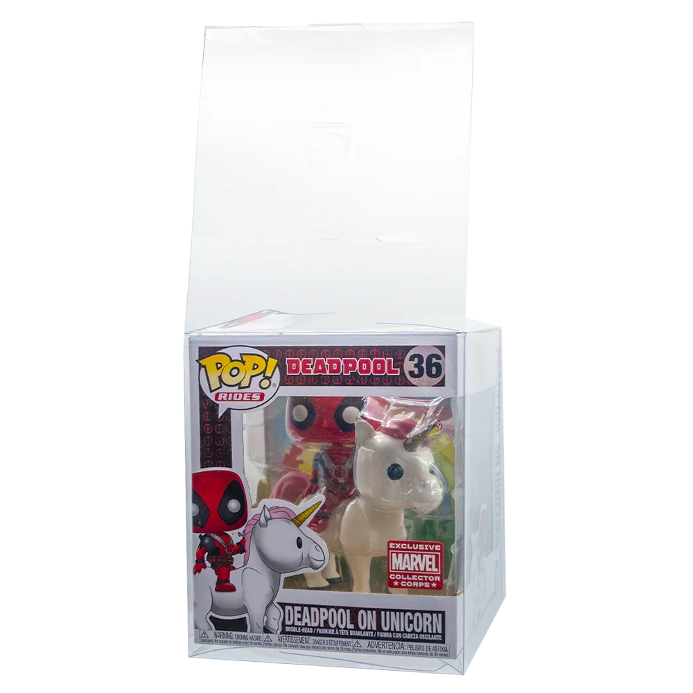 Deadpool on Unicorn/Kylo Tie Fighter PopShield Protectors