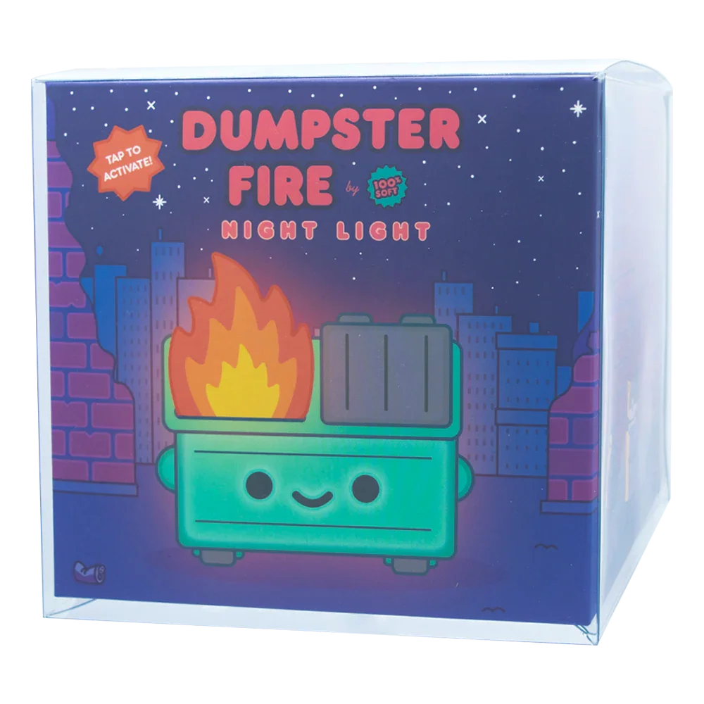 Dumpster Fire Night Light PopShield Protectors