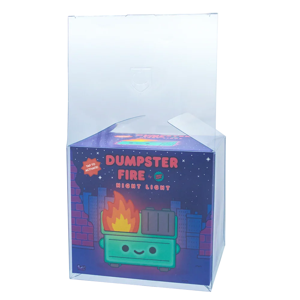 Dumpster Fire Night Light PopShield Protectors