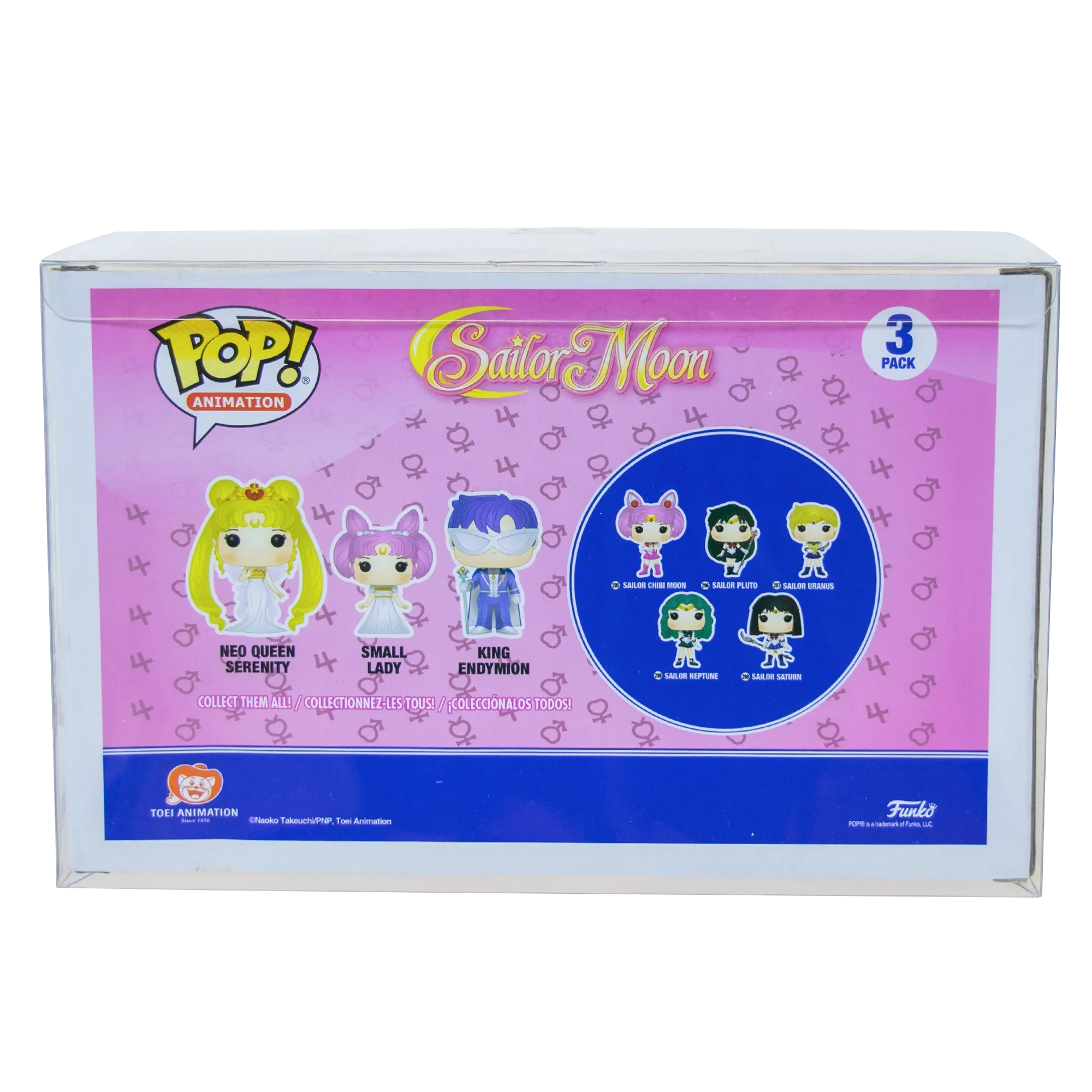 3-Pack Sailor Moon PopShield Protectors