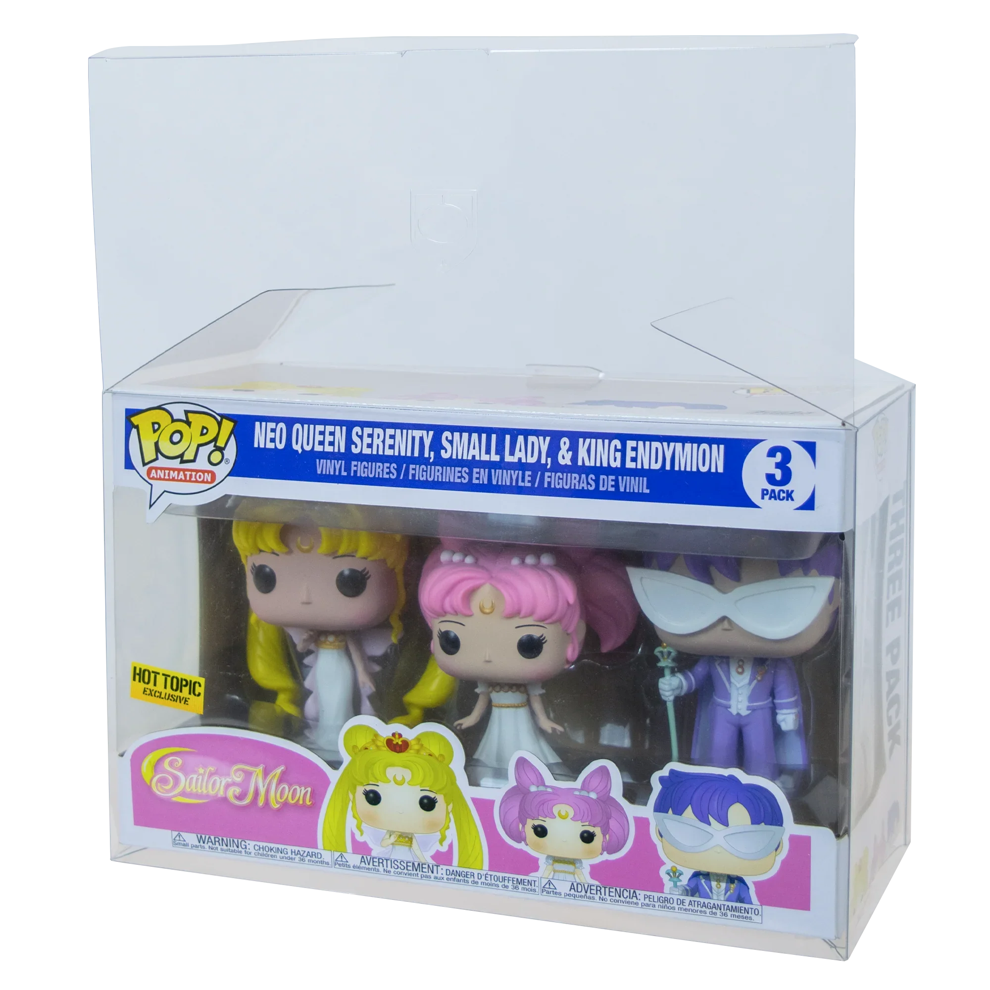 3-Pack Sailor Moon PopShield Protectors