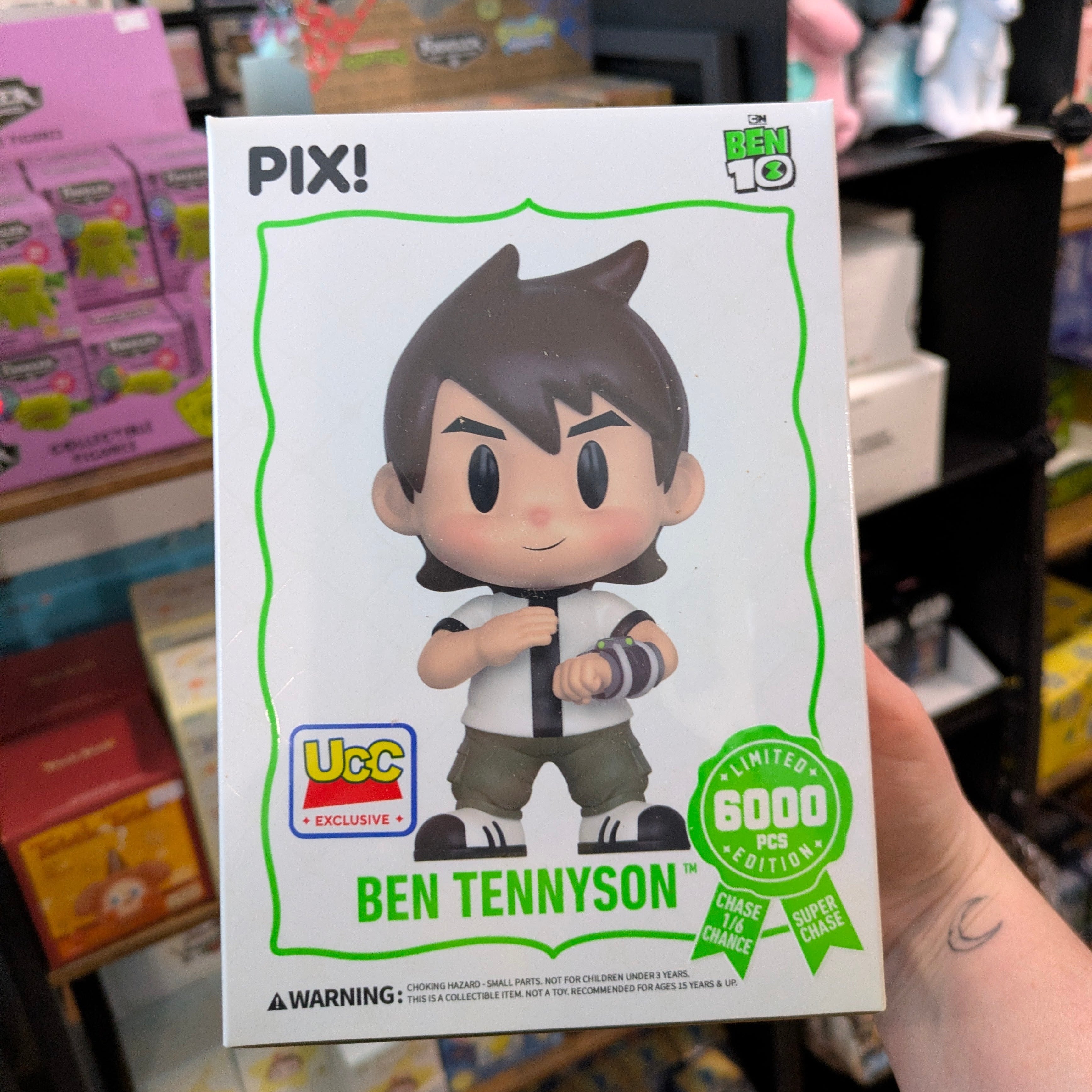 [Thrilljoy] [EXCLUSIVE] BEN 10 - Ben Tennyson LE6000 PIX Vinyl Figure (1 in 6 Chance at Chase)