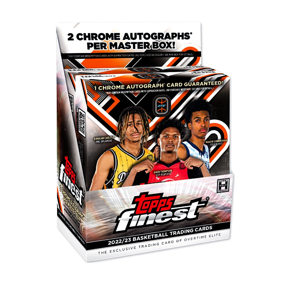2022-23 Topps Finest OTE Overtime Elite Basketball Hobby Box "Master Box"