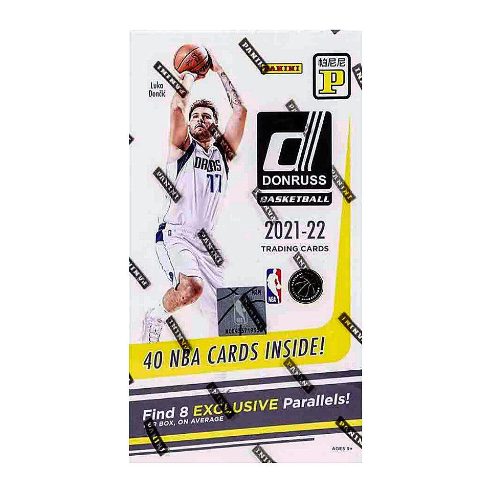 2021-22 Panini Donruss Basketball Asia Tmall 20 Box Case