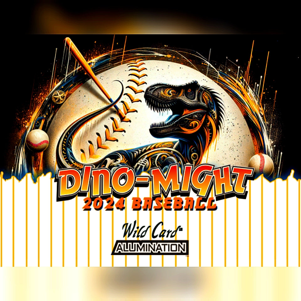 2024 Wild Card Alumination Dino-Might Baseball Hobby Box