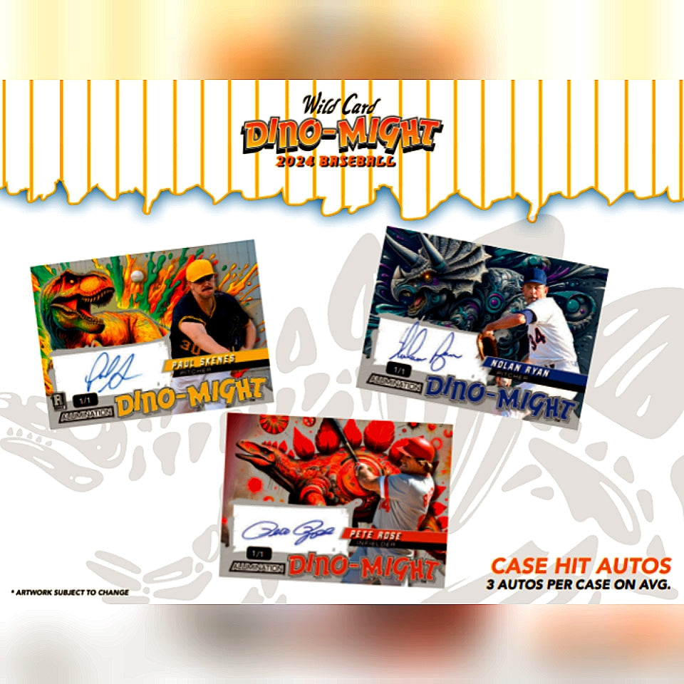 2024 Wild Card Alumination Dino-Might Baseball Hobby Box