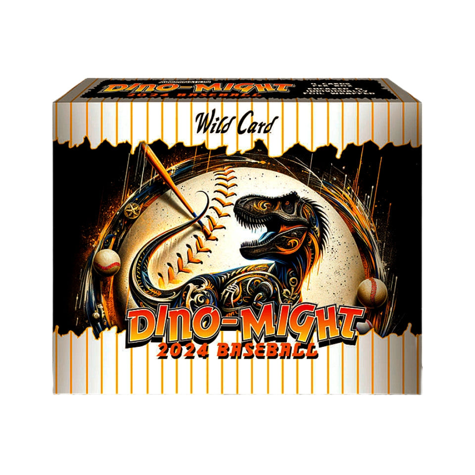 2024 Wild Card Alumination Dino-Might Baseball Hobby Box