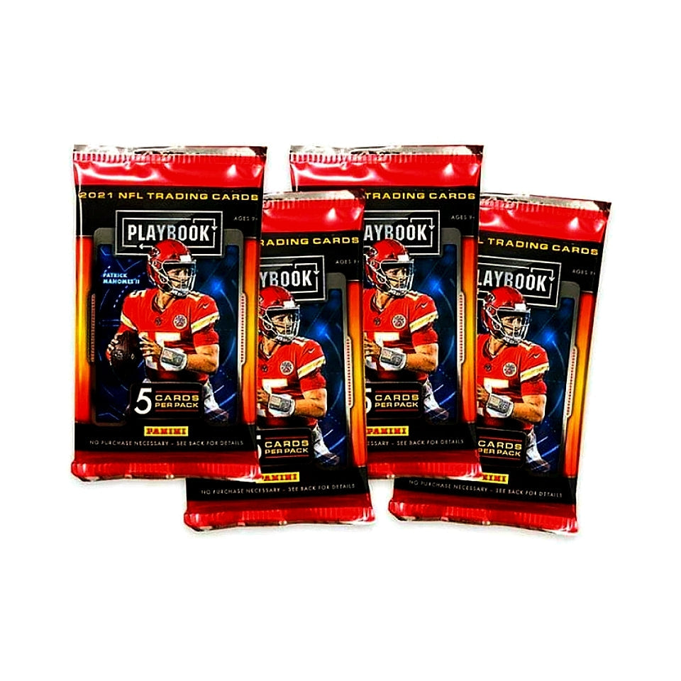 2021 Panini Playbook Football Mega Box "Orange Parallels"