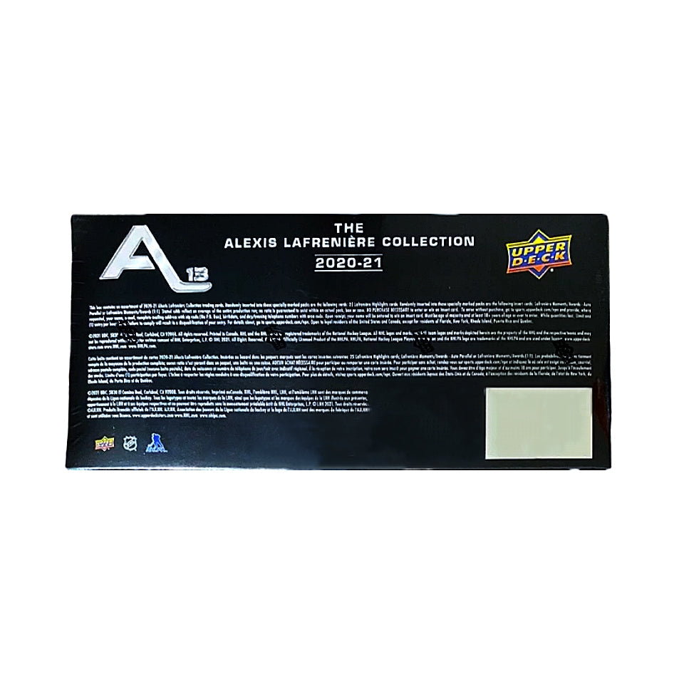 2020-21 Upper Deck A13 The Alexis LaFreniere Collection Hockey Hobby Box