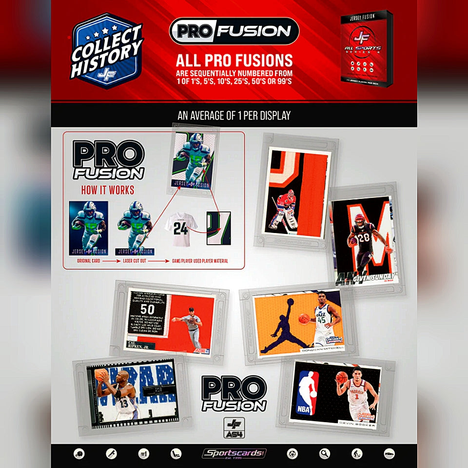 2025 Jersey Fusion All Sports Series 4 Hobby Master Box