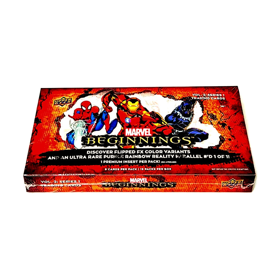 2022 Upper Deck Marvel Beginnings Volume 2 Series 1 Hobby Box