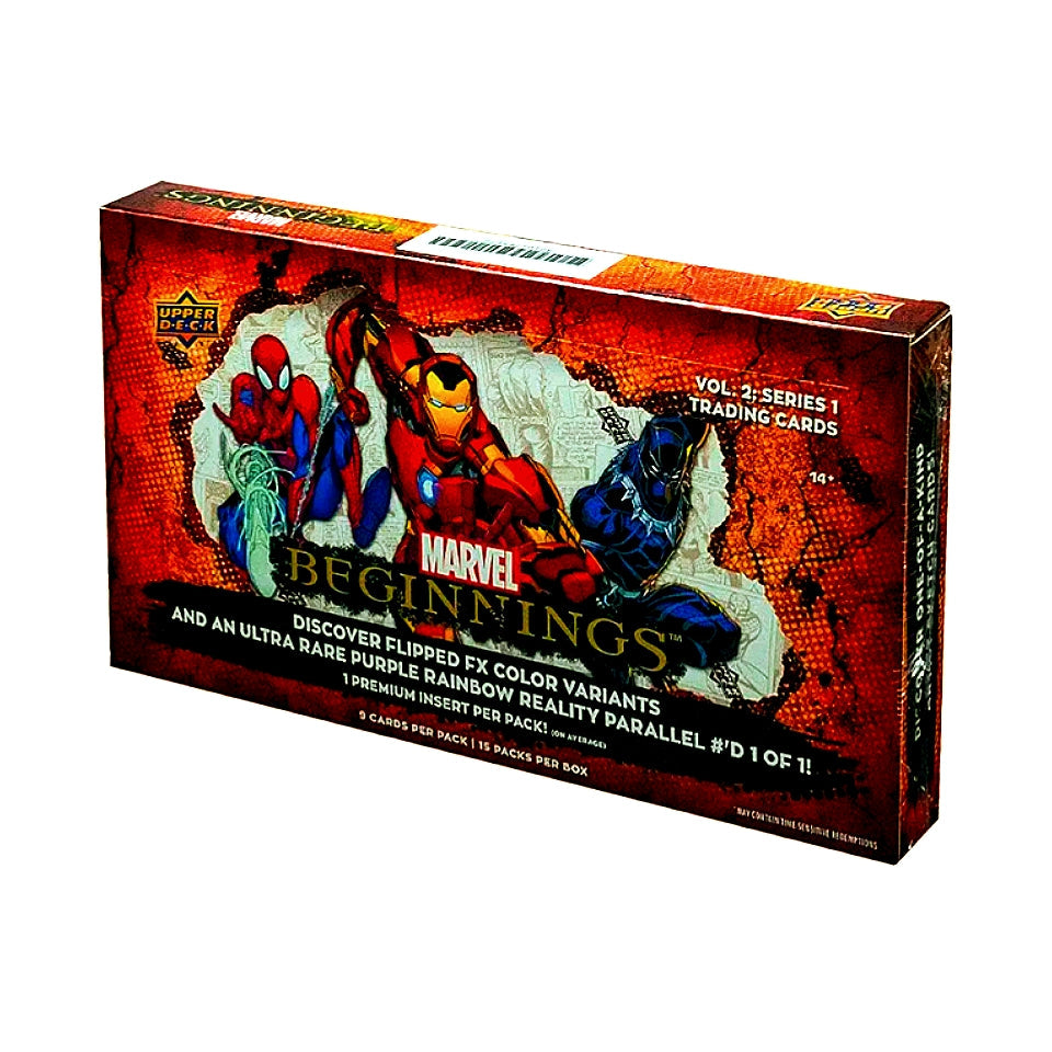 2022 Upper Deck Marvel Beginnings Volume 2 Series 1 Hobby Box