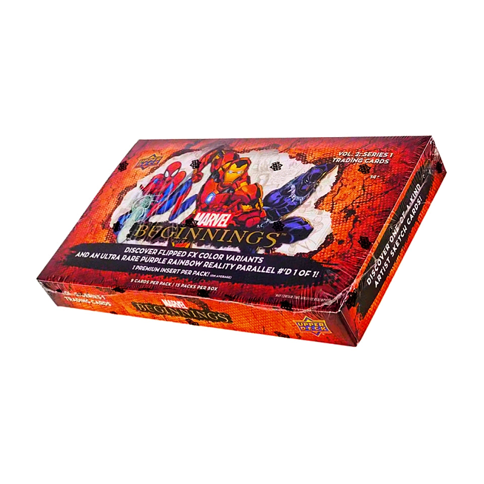 2022 Upper Deck Marvel Beginnings Volume 2 Series 1 Hobby Box