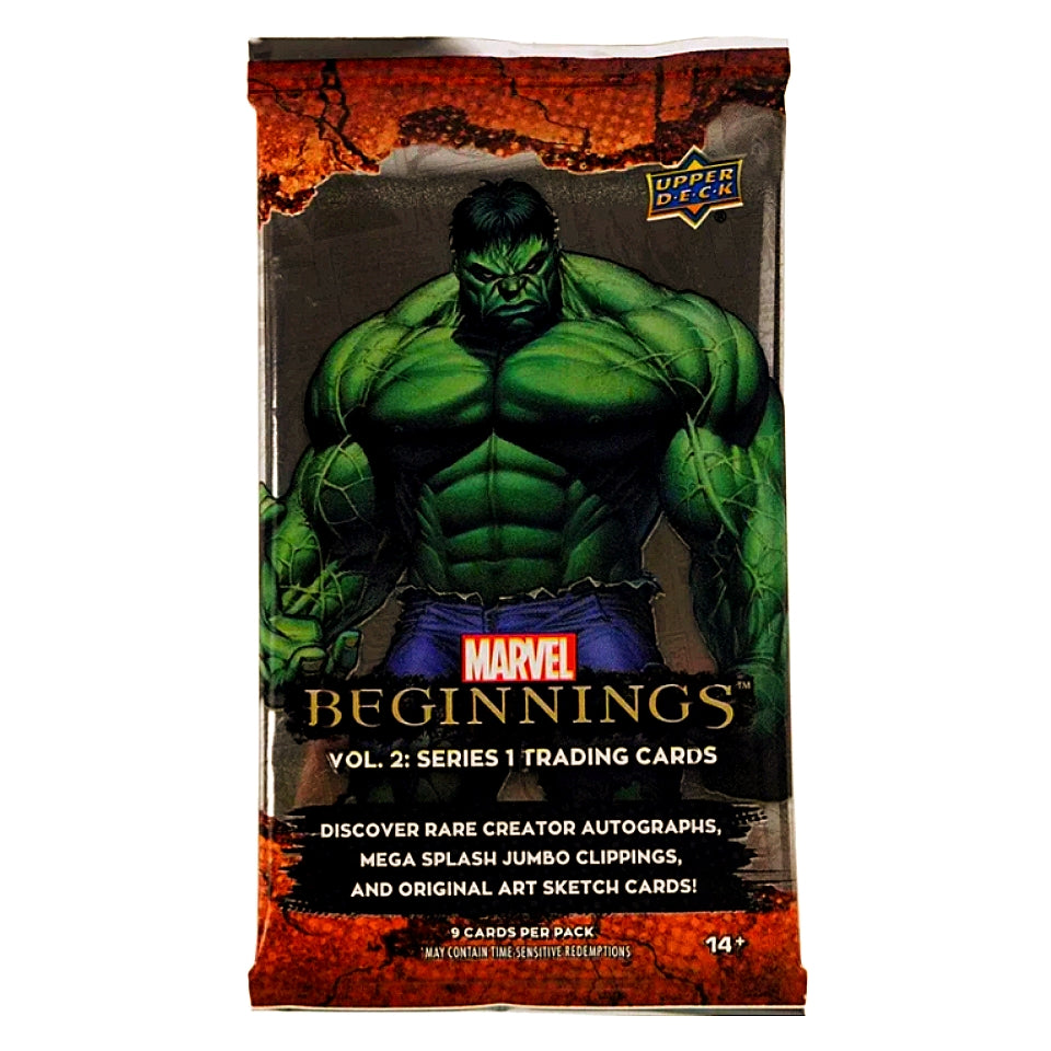 2022 Upper Deck Marvel Beginnings Volume 2 Series 1 Hobby Box