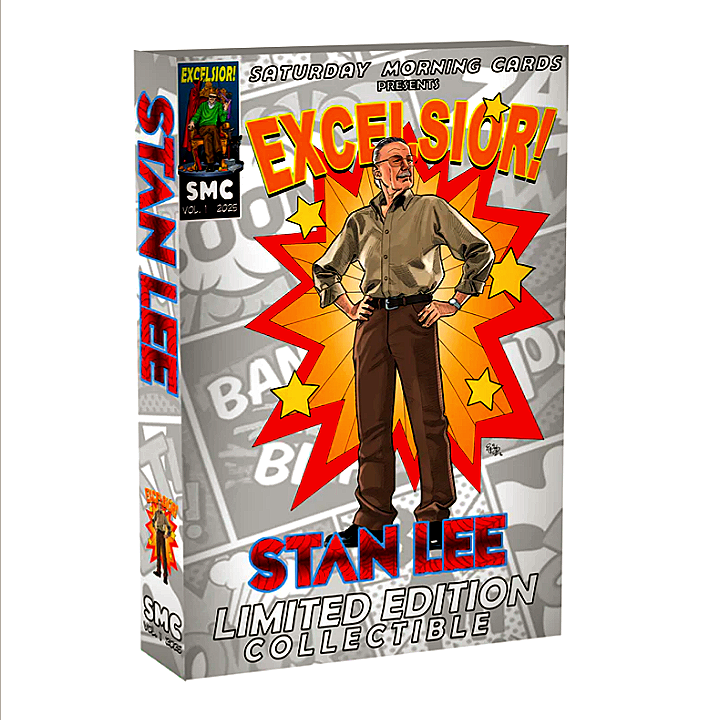 2025 SMC Saturday Morning Cards Stan Lee Volume 1 Limited Edition Hobby Box
