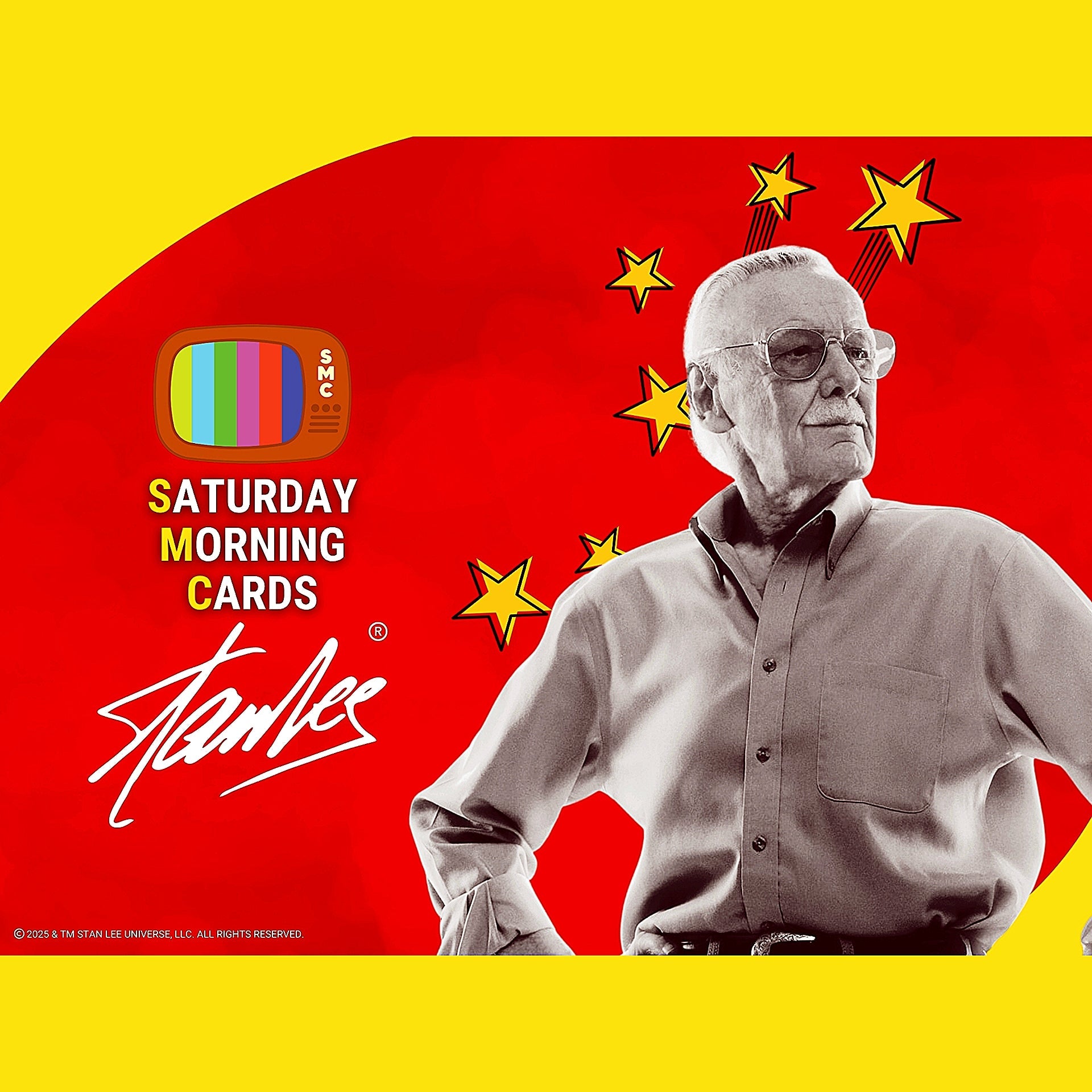 2025 SMC Saturday Morning Cards Stan Lee Volume 1 Limited Edition Hobby Box