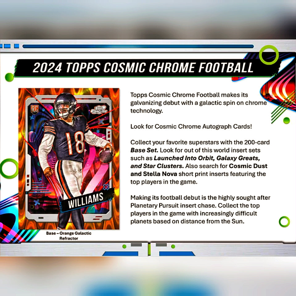 2024 Topps Cosmic Chrome Football Hobby Box