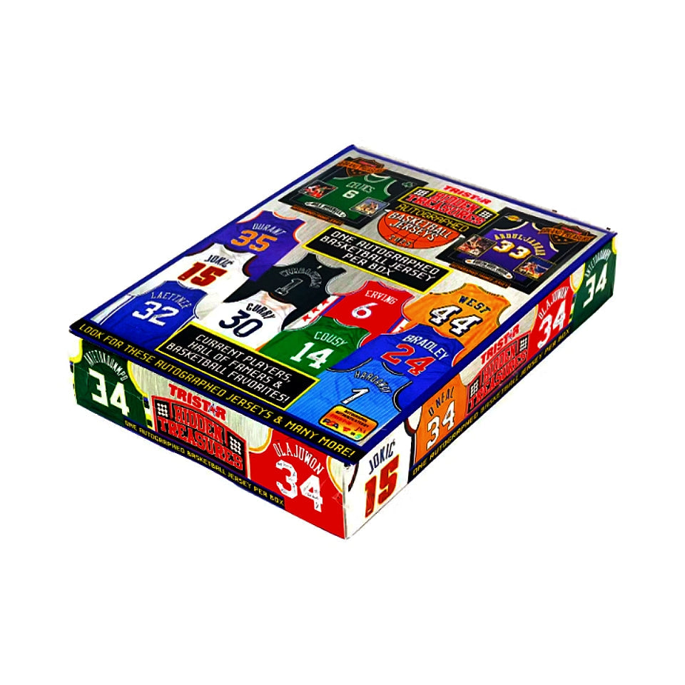 TRISTAR Hidden Treasures: Autographed Basketball Jerseys 2025 Edition Hobby Box