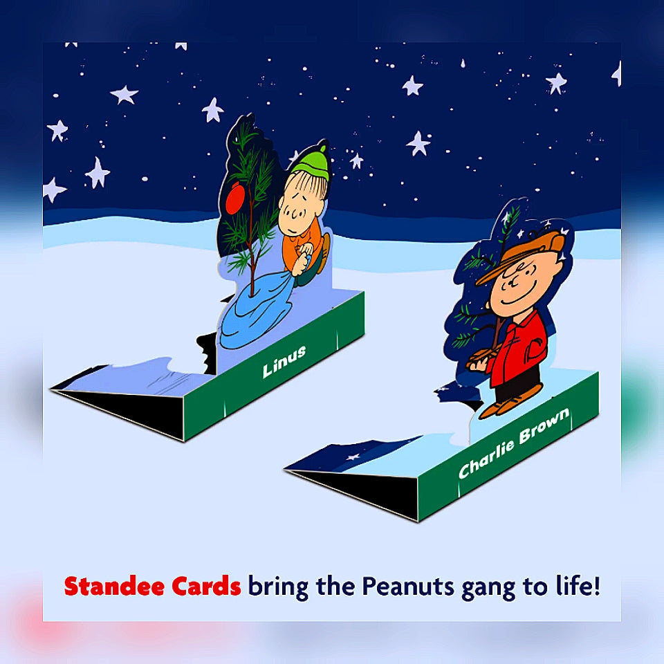 2025 Cryptozoic Peanuts Playpaks: A Charlie Brown Christmas 24 Pack Gravity Feed Box