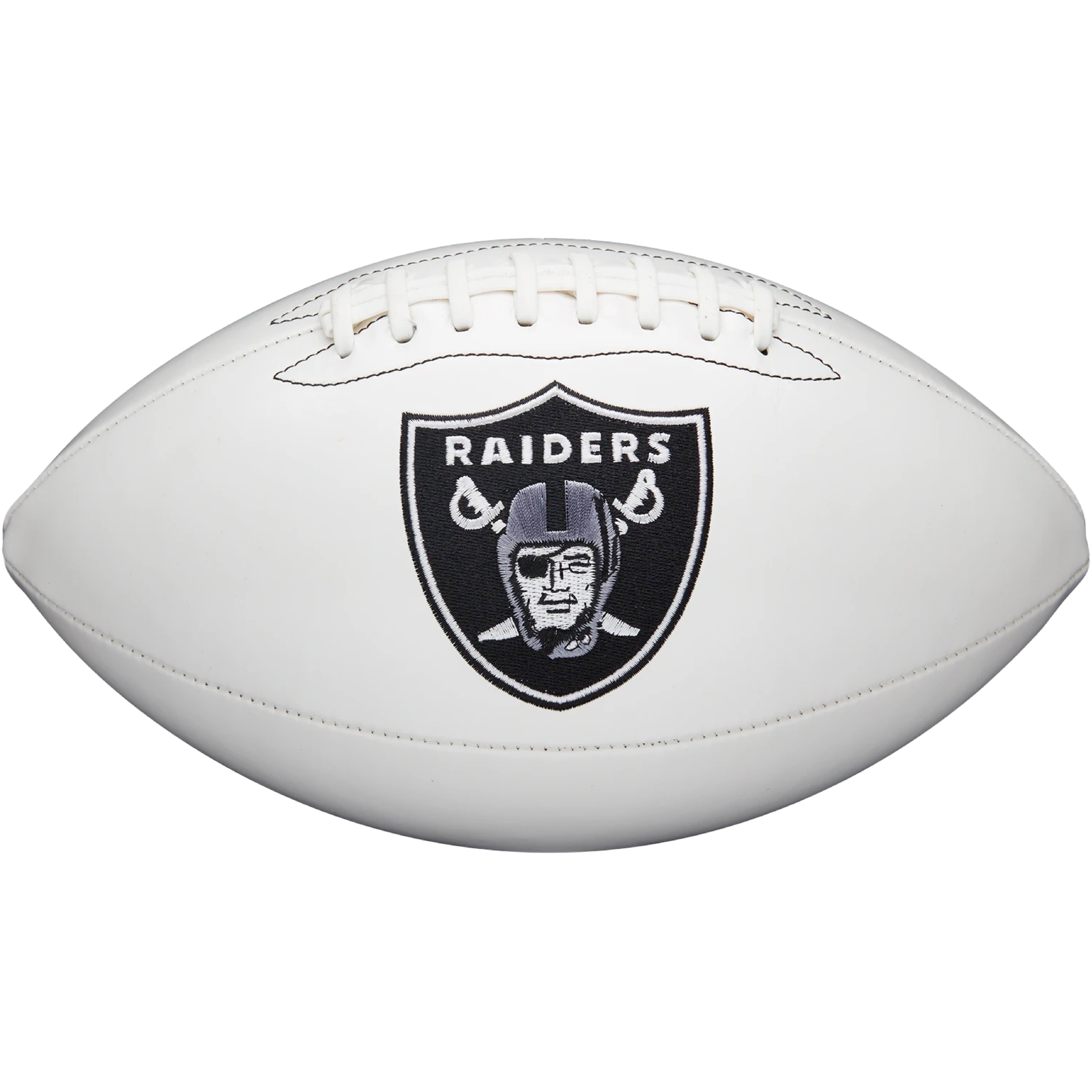Las Vegas Raiders Embroidered Logo Signature Series Full Size Football