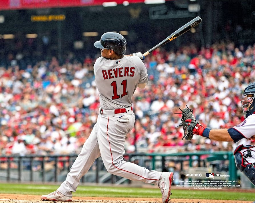 Rafael Devers in Action Boston Red Sox 8" x 10" Baseball Photo