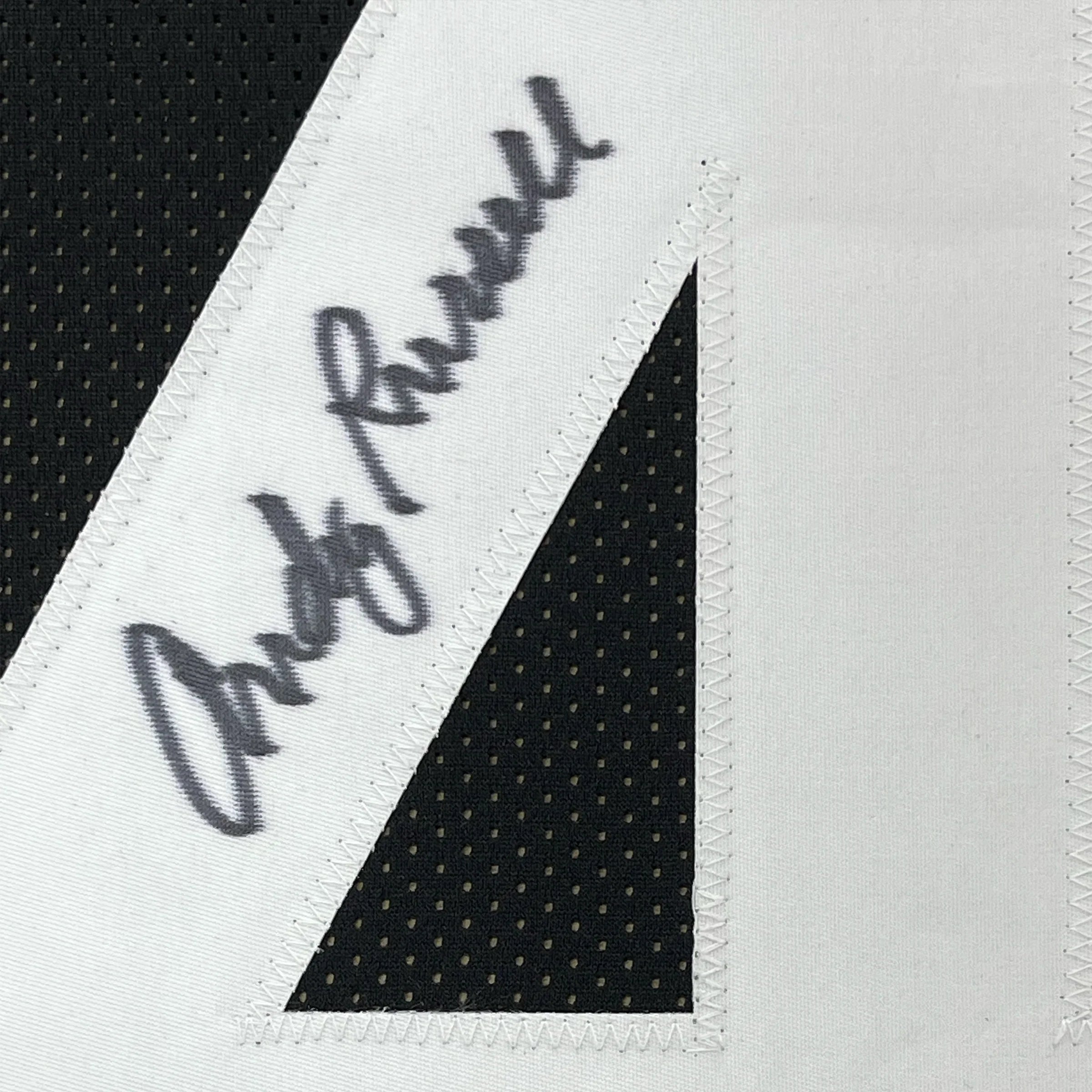 Framed Autographed/Signed Andy Russell 2x Super Bowl Champs 35x39 Pittsburgh Black Football Jersey JSA COA