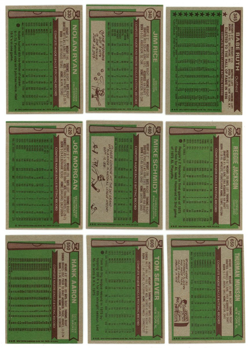 1976 TOPPS BASEBALL COMPLETE SET BREAK – 18 CARDS PER BOX! 2 HOFers IN EACH BOX!