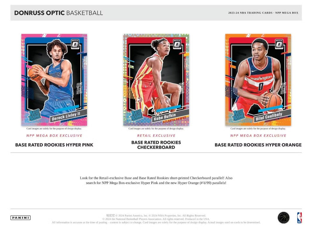 2023/24 Panini Donruss Optic Basketball Mega Box