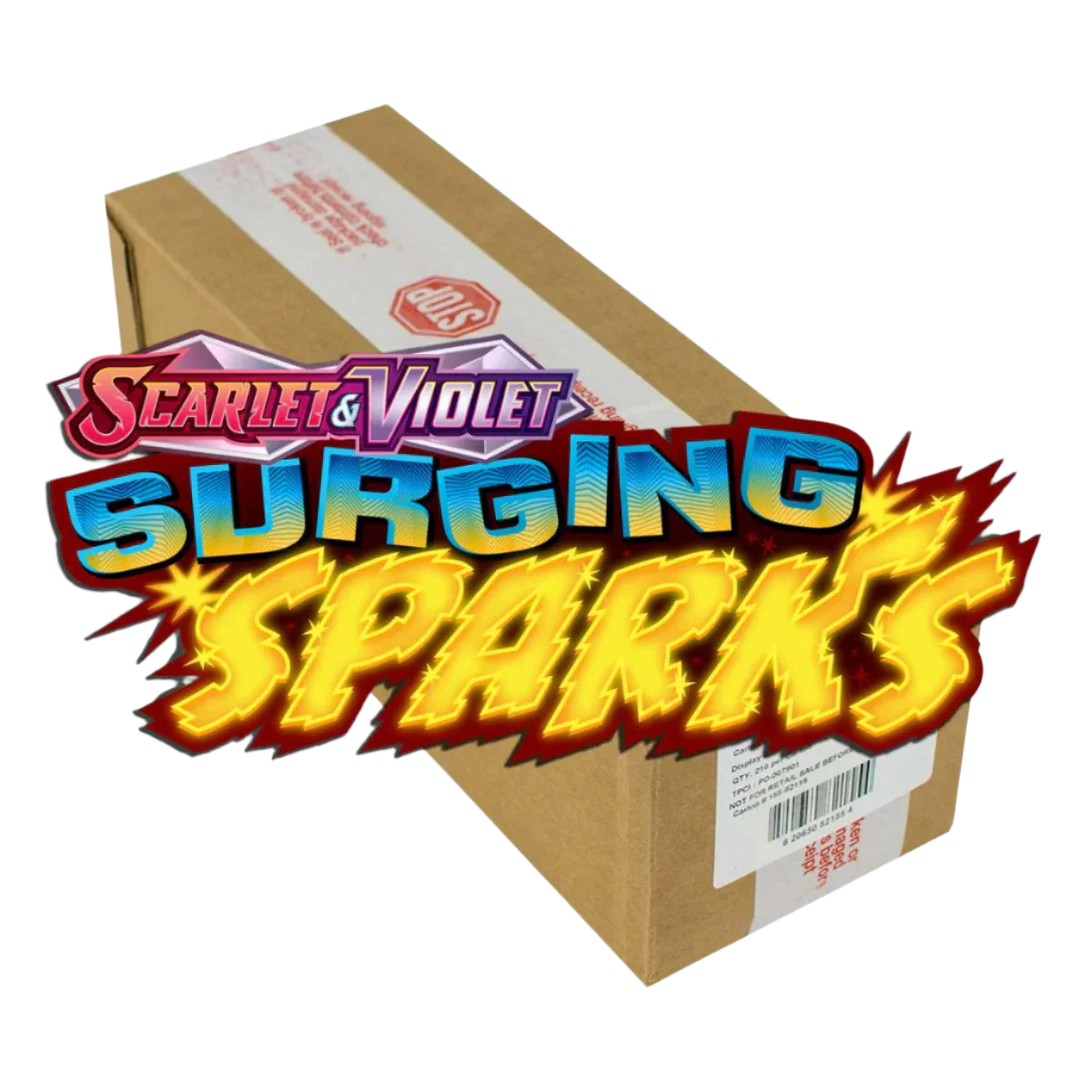 Scarlet & Violet: Surging Sparks - Booster Box Case