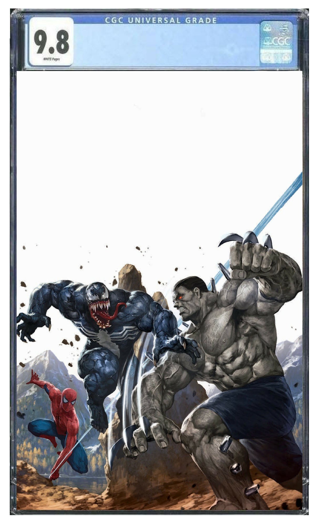 Venomized 1 Marvel SKAN Incredible Hulk 181 Homage Variant Spider-Man Venom Weapon H