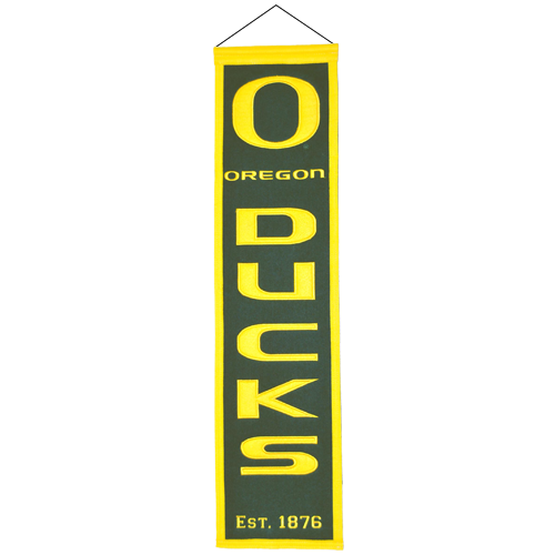 Oregon Ducks Vertical Banner