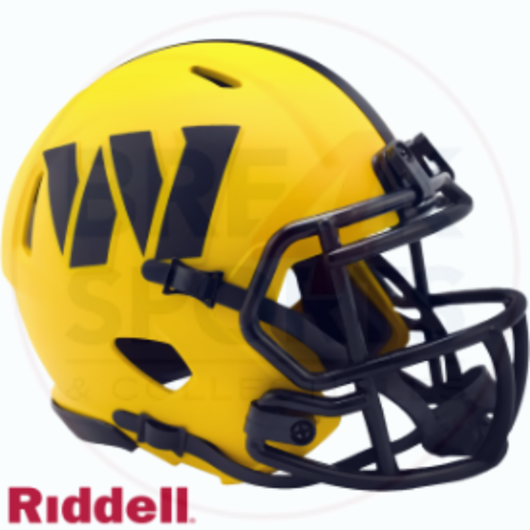 Washington Commanders NFL Mini Speed Football Helmet RAVE
